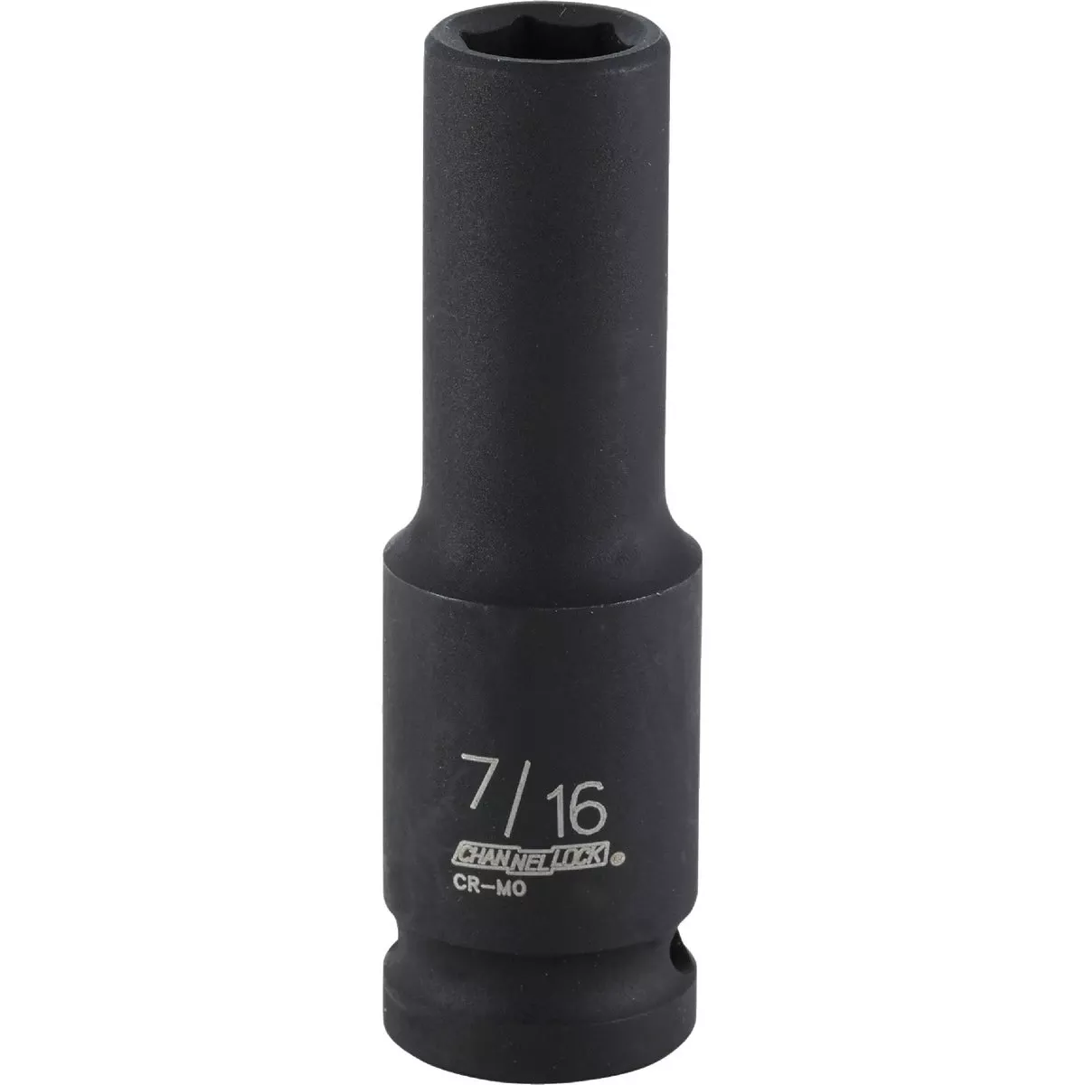 1/2 In. Drive 7/16 In. 6-point Deep Standard Impact Socket
