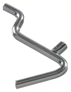 .148" X 7/8" Angled Hook, Zinc Plated Hillman Hooks And Eyes Model 853040