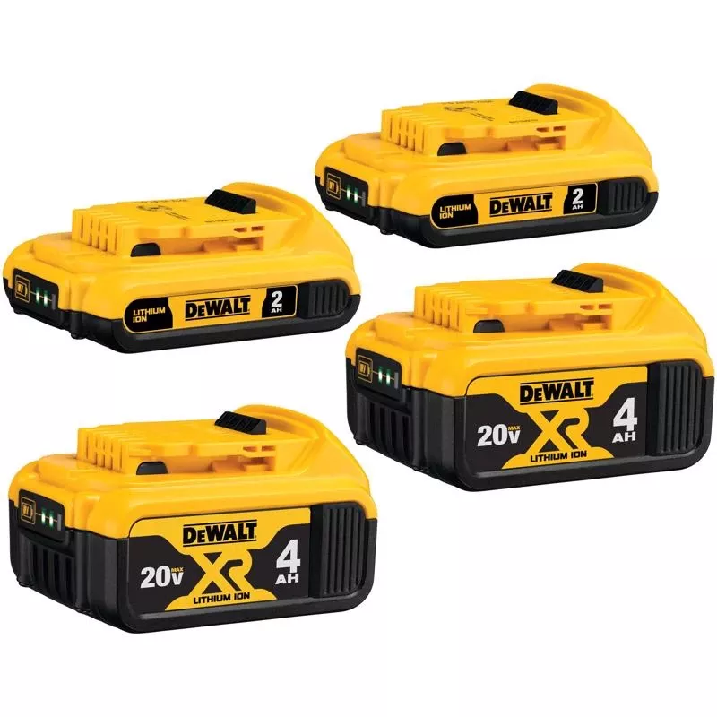 20v Max Dcb324-4 Lithium-ion 2ah And 4ah Battery 4 Pc