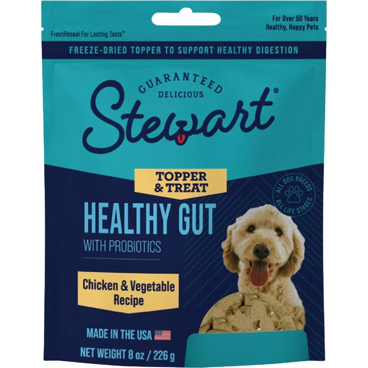 's Healthy Gut 4 Oz. Chicken Dog Food Topper