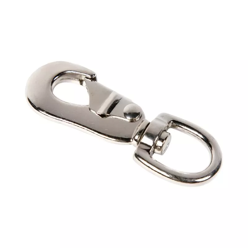 Zinc-plated Malleable Iron Snap Hook 80 Lb Capacity