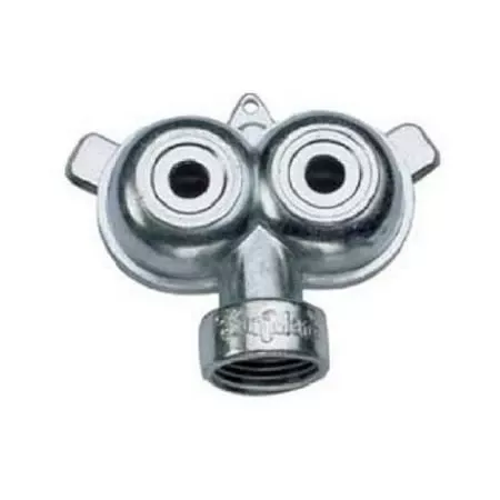 Zinc Twin-circle Spray Sprinkler, 30 Ft. Diameter Coverage